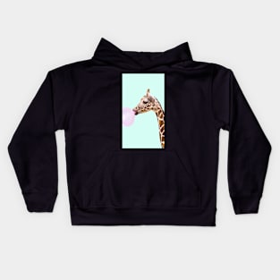 Aesthetic giraffe Kids Hoodie